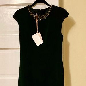 Very royal brand new Ted Baker midi dress